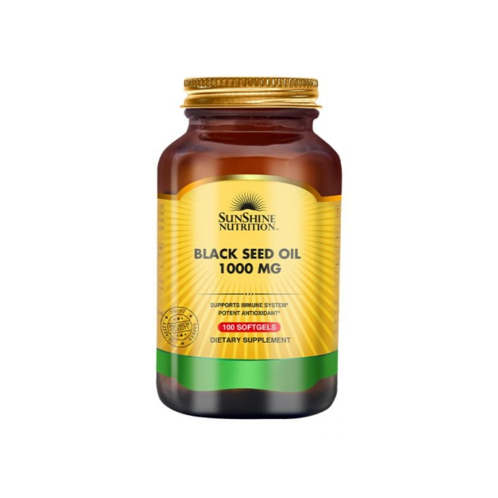 Sunshine Nutrition Black Seed Oil 1000mg 